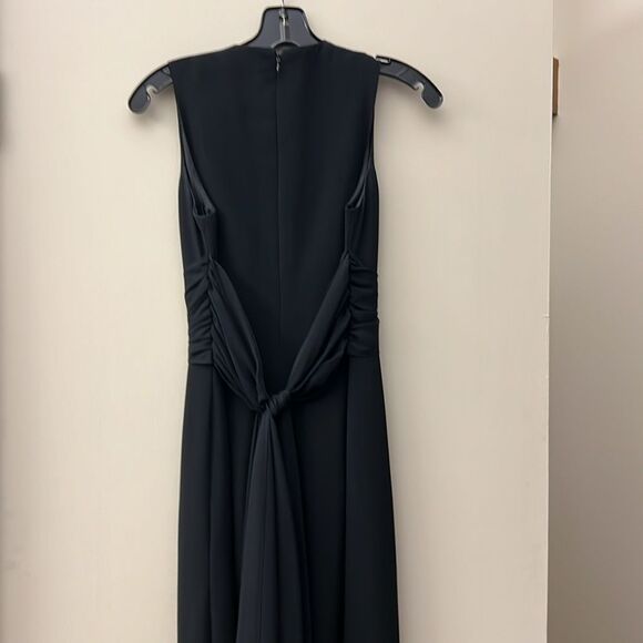 Vera Wang Vintage Black Tie Dress - Picture 2 of 8